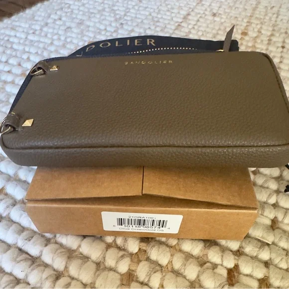 Bandolier iPhone & Pouch Set in Olive Green & Gold Accent - Picture 6 of 15